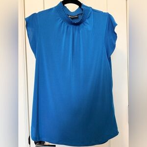 Chic Blue Women's Blouse